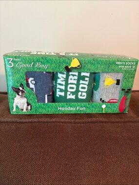 Mens assorted novelty golf socks